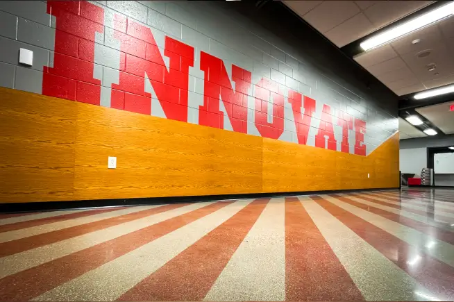 Innovate Wall Art Hallway