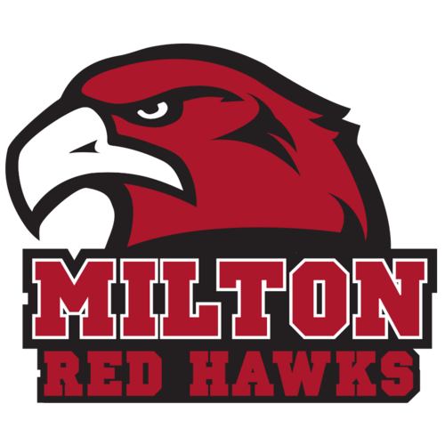 red hawk logo spring sports
